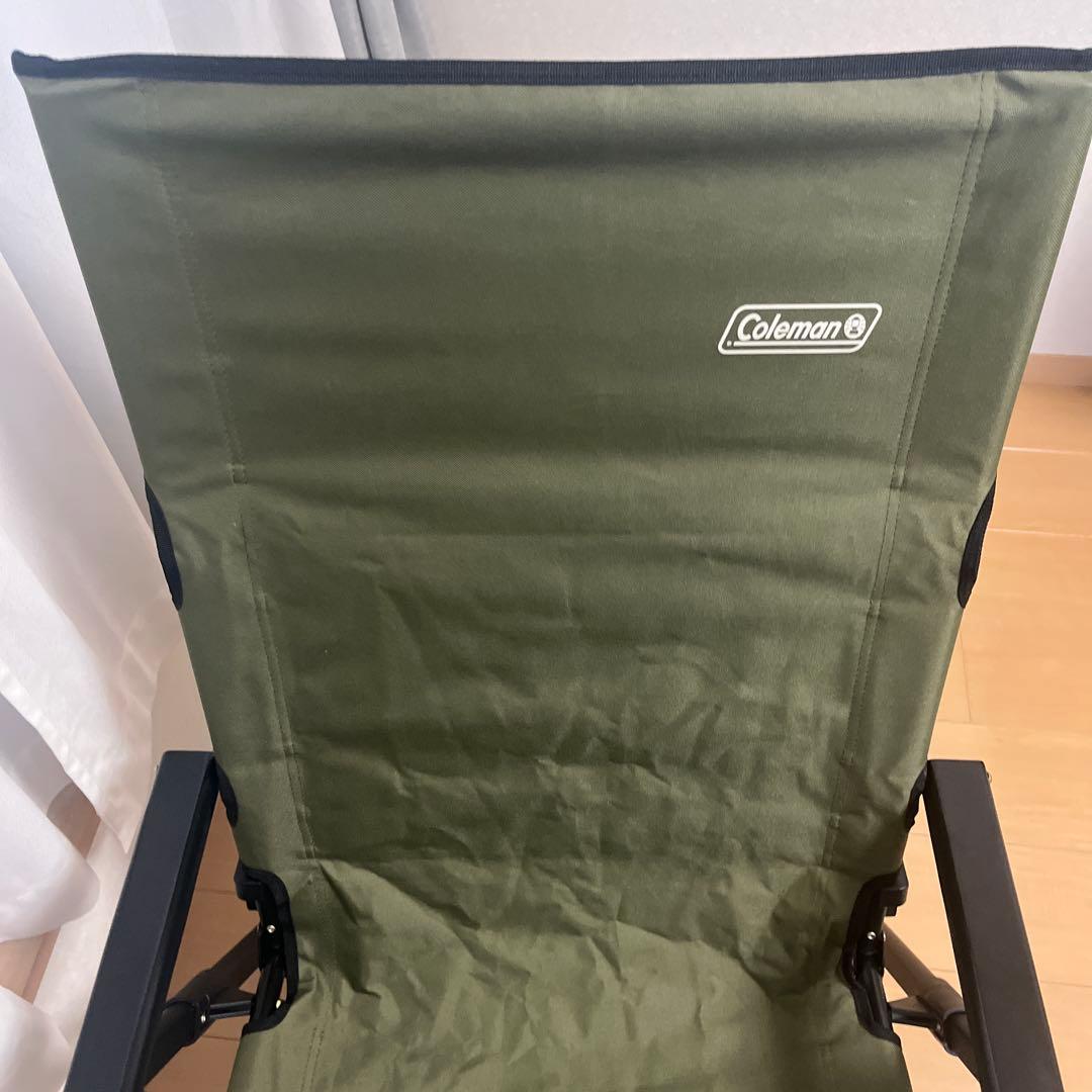 (美品)コールマン　レイチェア　オリーブ