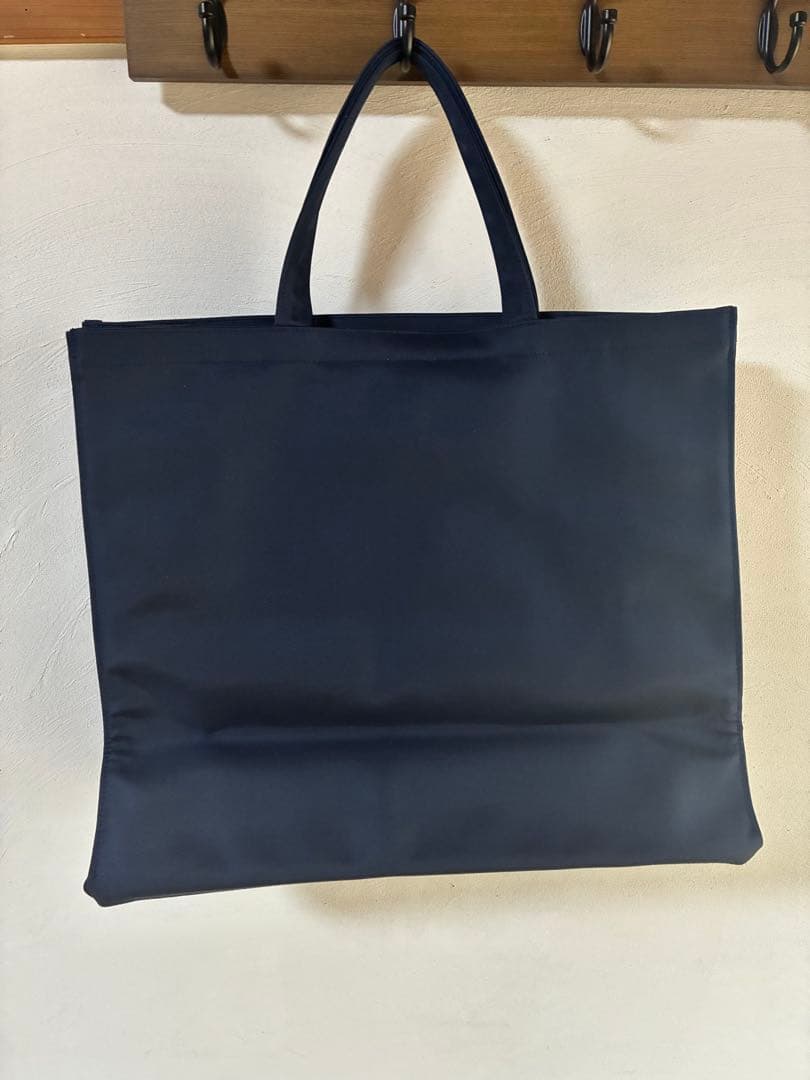 familiar ファミリア ネイビー お受験用トートバッグ 耐水性