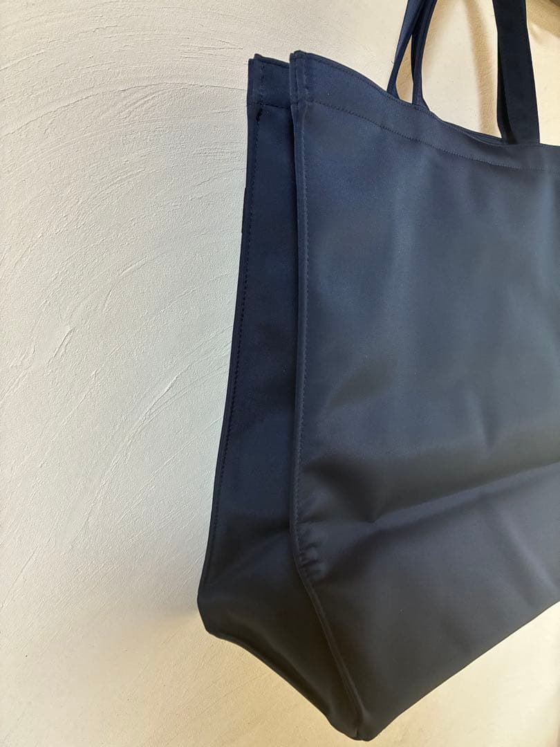 familiar ファミリア ネイビー お受験用トートバッグ 耐水性