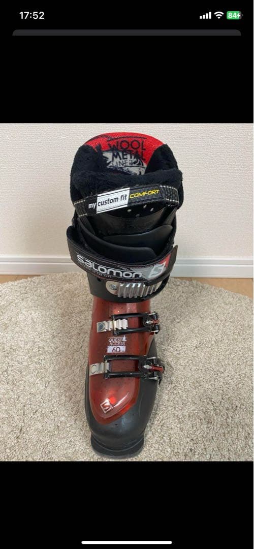 SALOMON スキー ブーツ 26-26.5cm