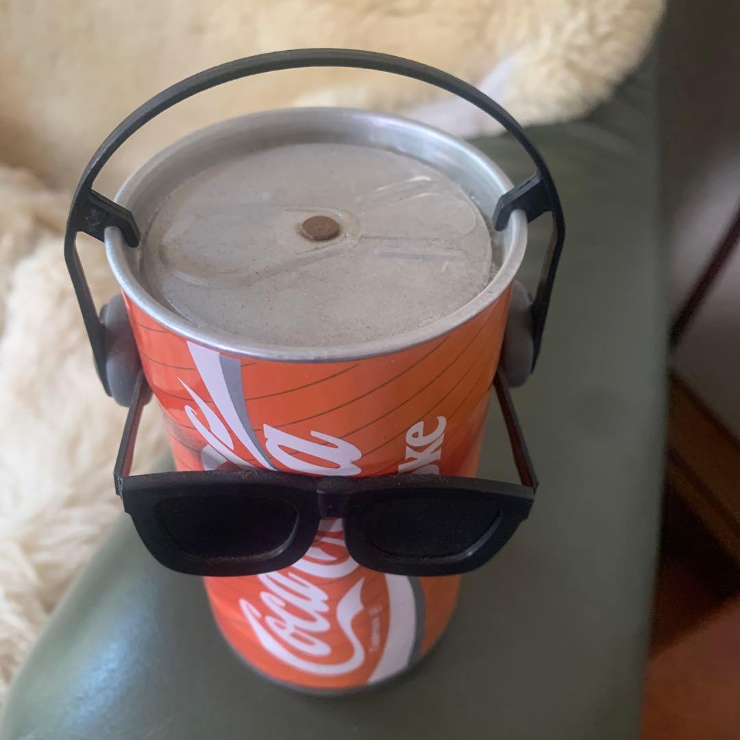 80s 当時物 ダンシング コカコーラ缶 COCA COLA おもちゃ