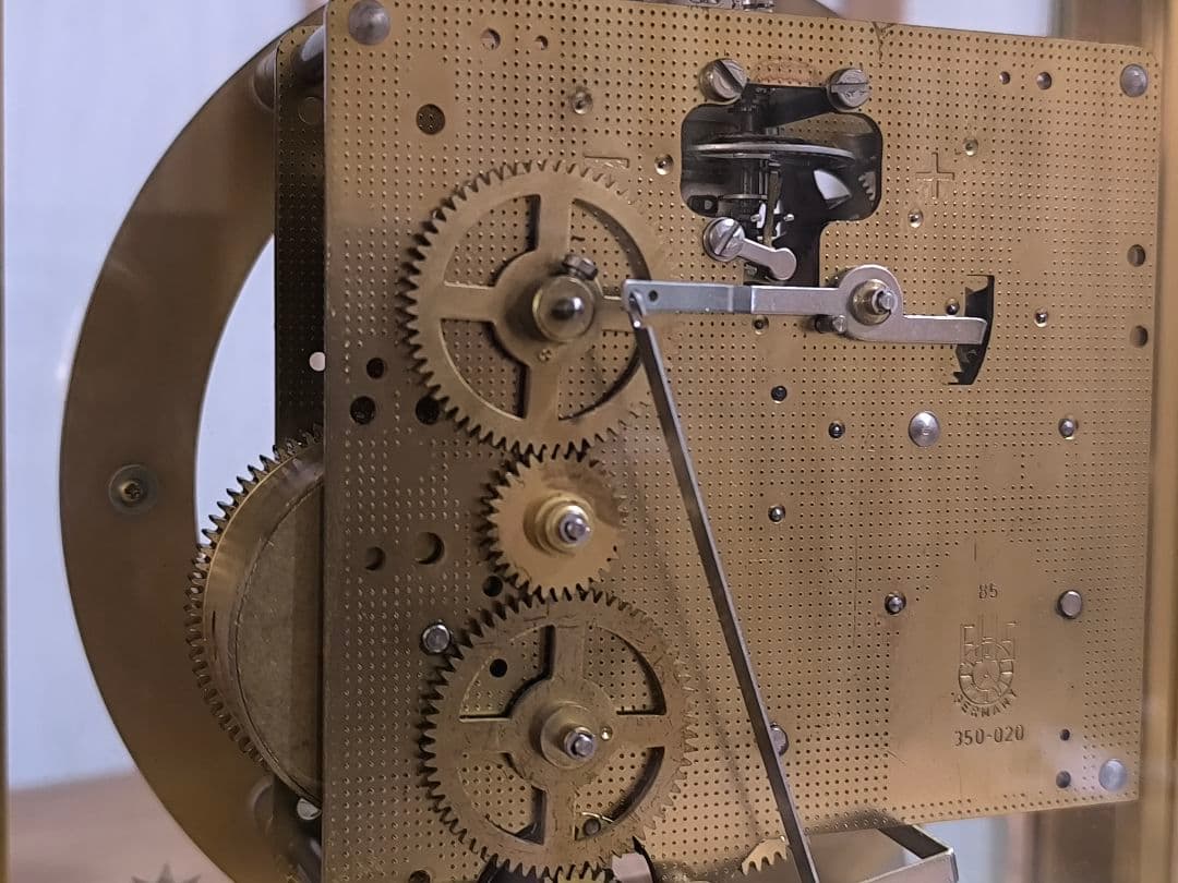 【希少/極美品】ドイツ製 ユンハンスウエストミンスター置き時計Junghans