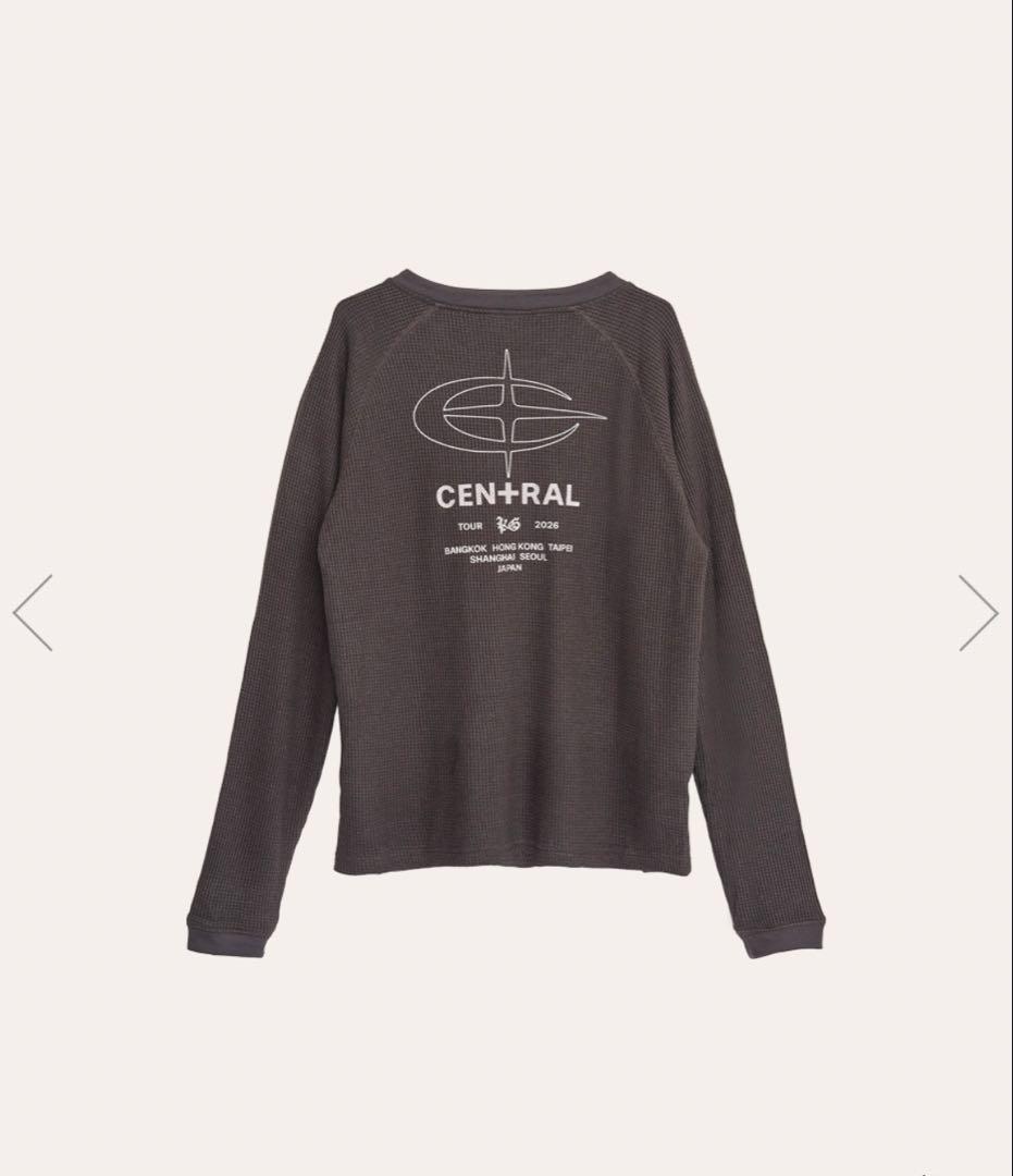 King Gnu CEN+RAL WUFFLE L/S TEE [チャコール]