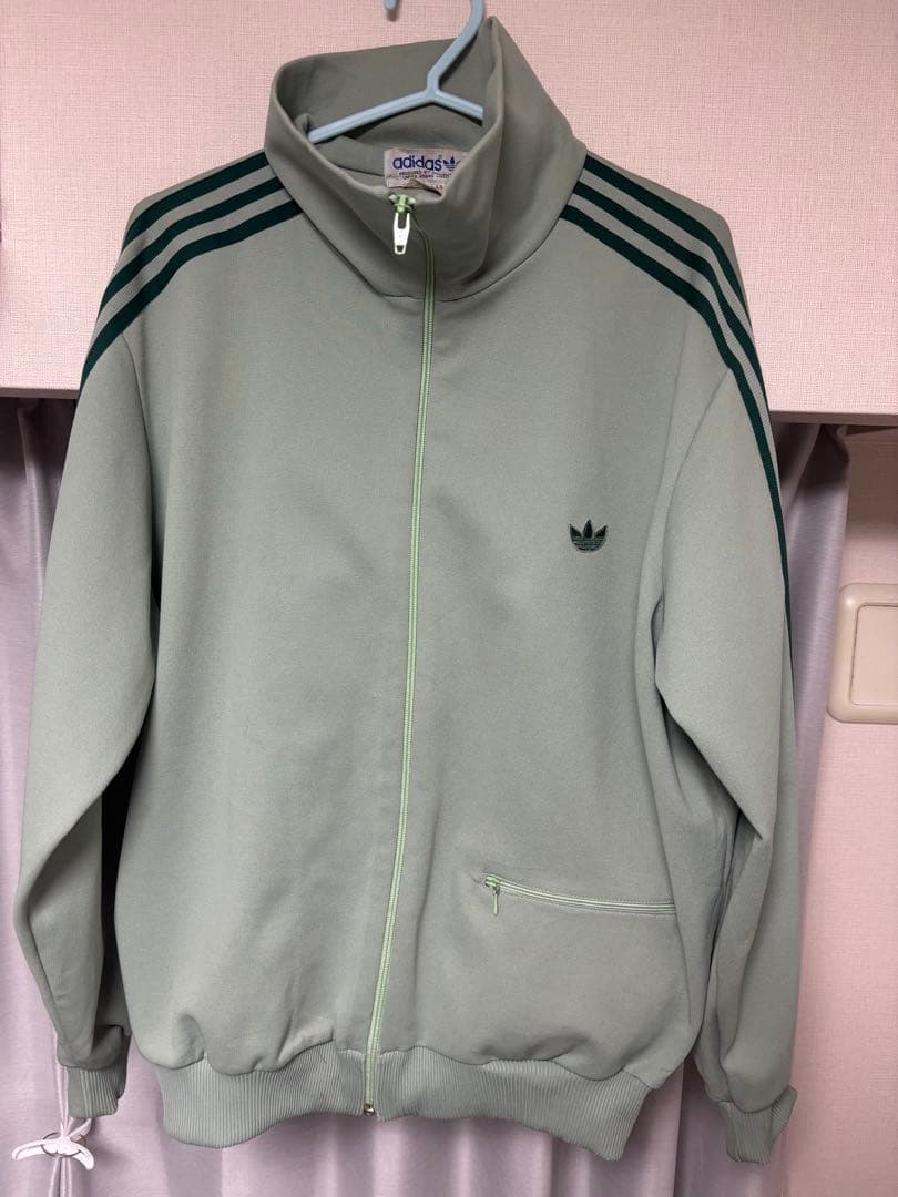 80's adidas デサント製ビンテージトラックジャケット