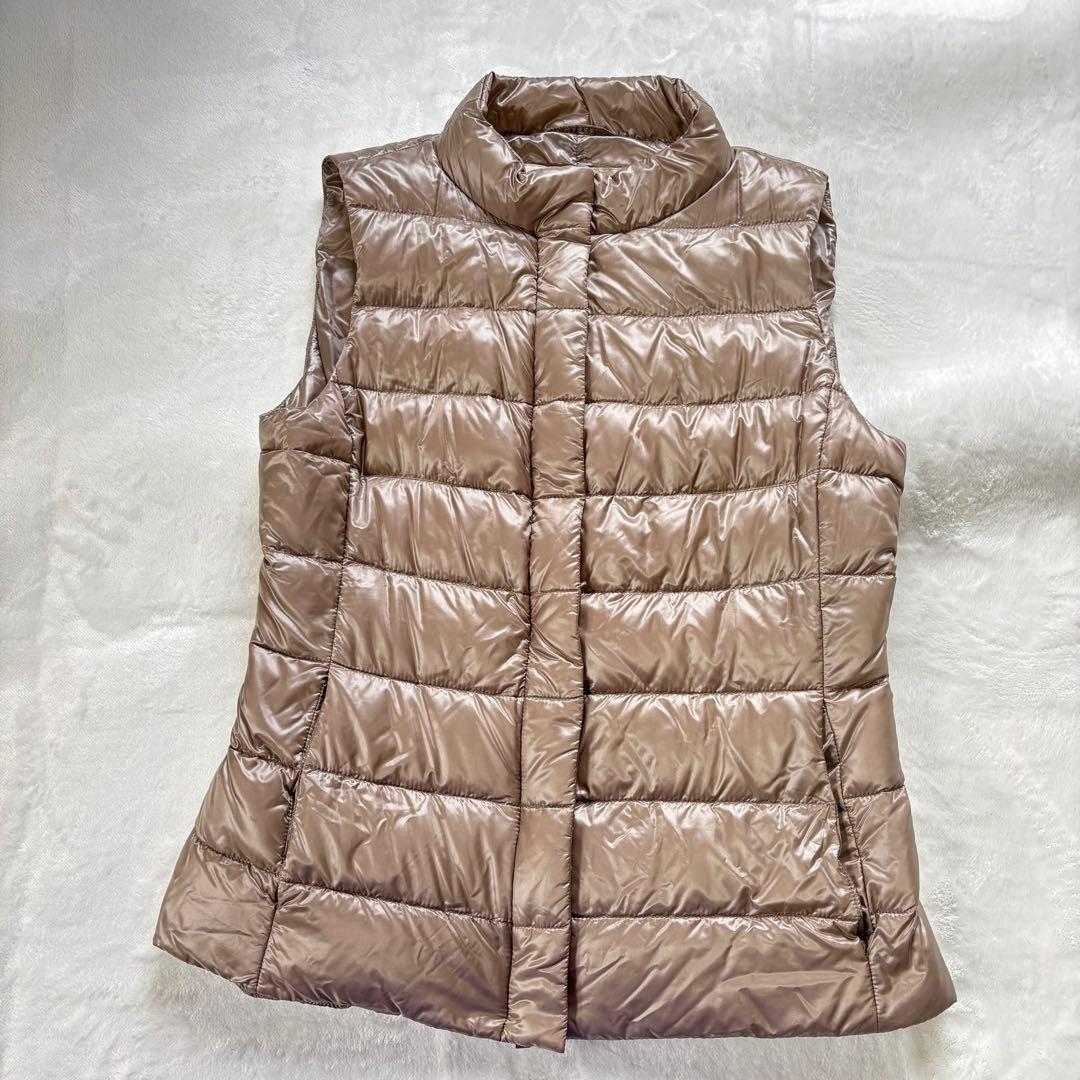 【美品✨】ヘルノHERNO ダウンベスト　ベージュ　M