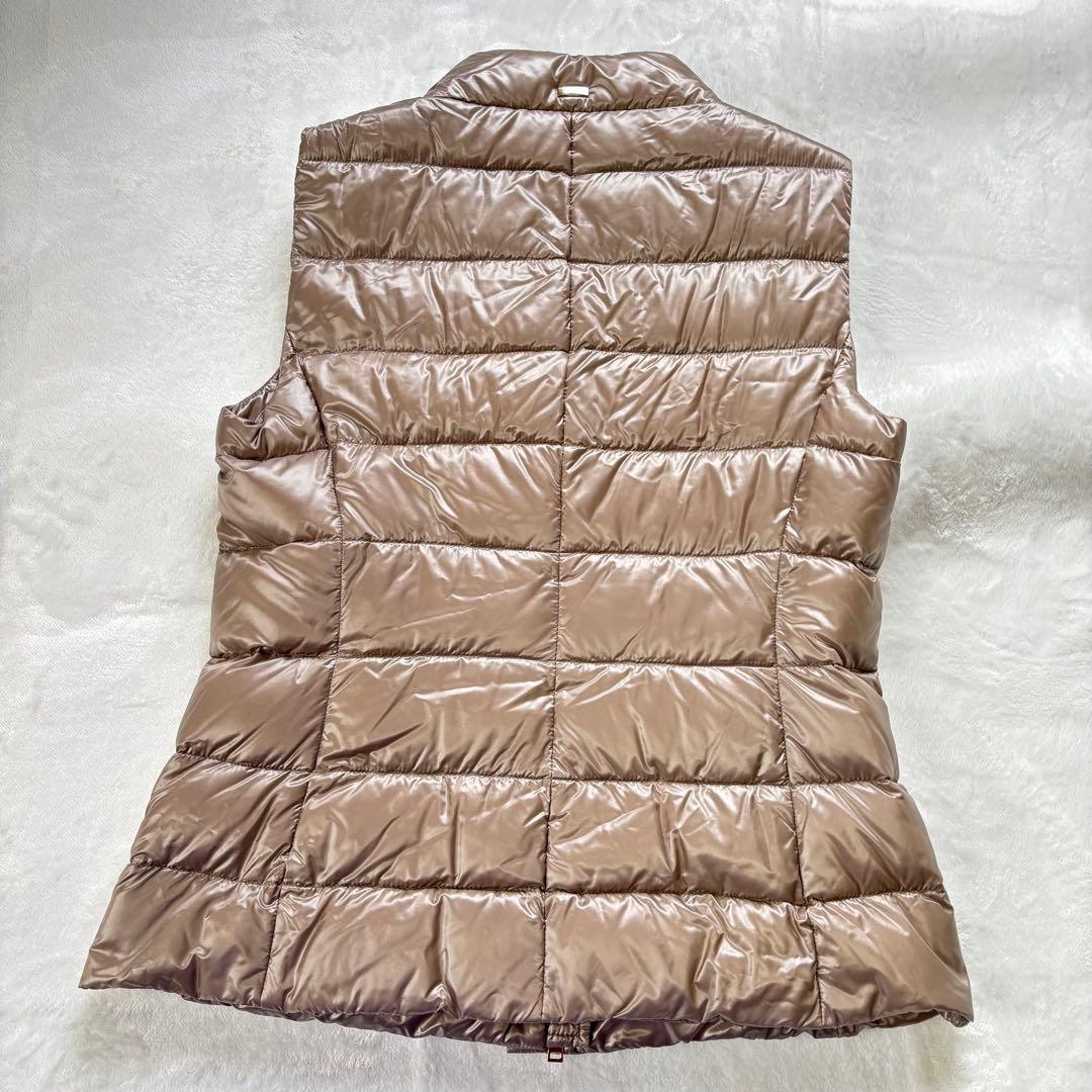 【美品✨】ヘルノHERNO ダウンベスト　ベージュ　M