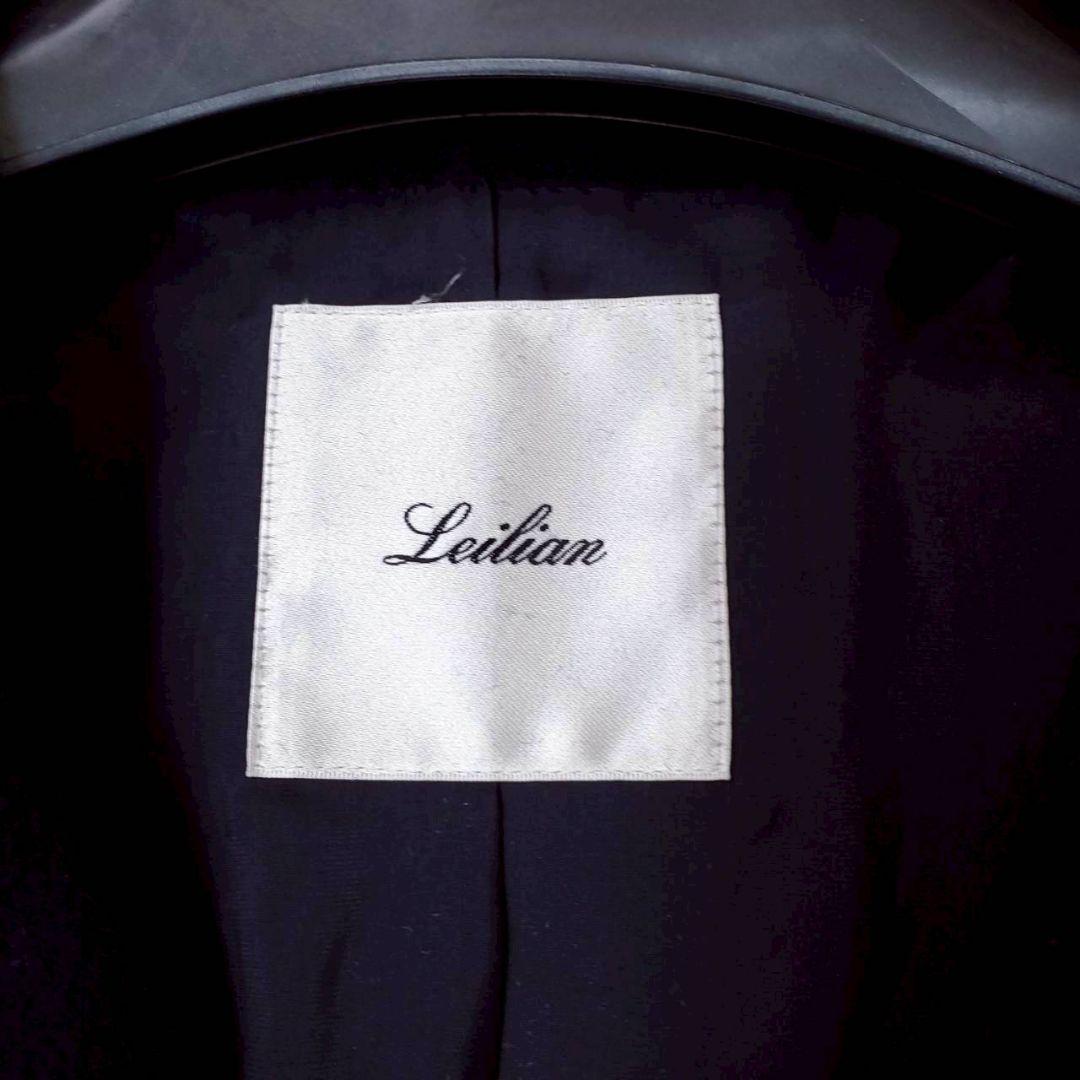 近年美品✨レリアン 大きいサイズ トグル リバーロングコート 紺色 3XL