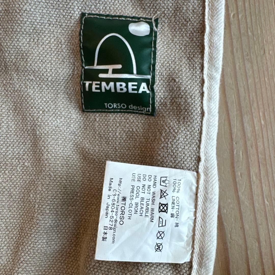 【レア＆美品】TEMBEA MARKET TOTE SMALL LINEN☆