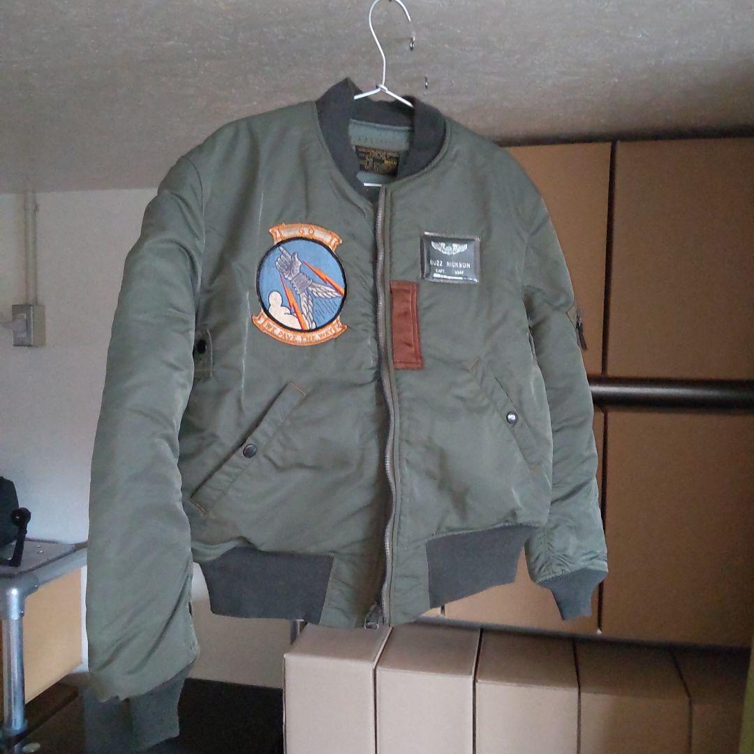だ*い様 Buzz Rickson MA-1 フライトジャケット カーキ M品番