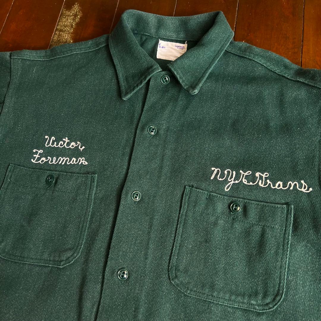 USA製！！【UNITOG ユニトグ】ヴィンテージワークシャツ 50s 60s