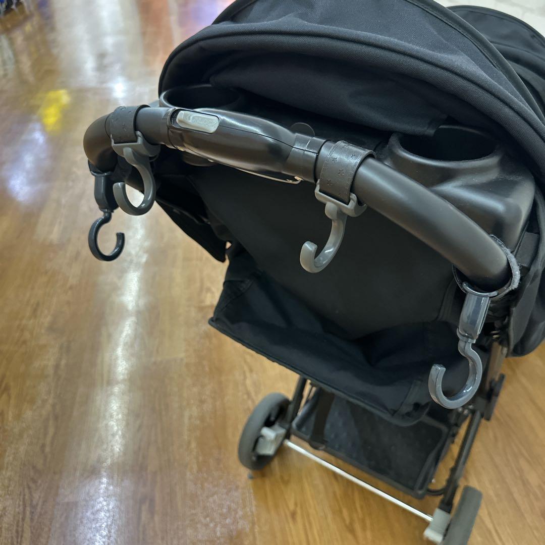 KATOJI 二人でゴーDX ブラック 2人乗りベビーカー
