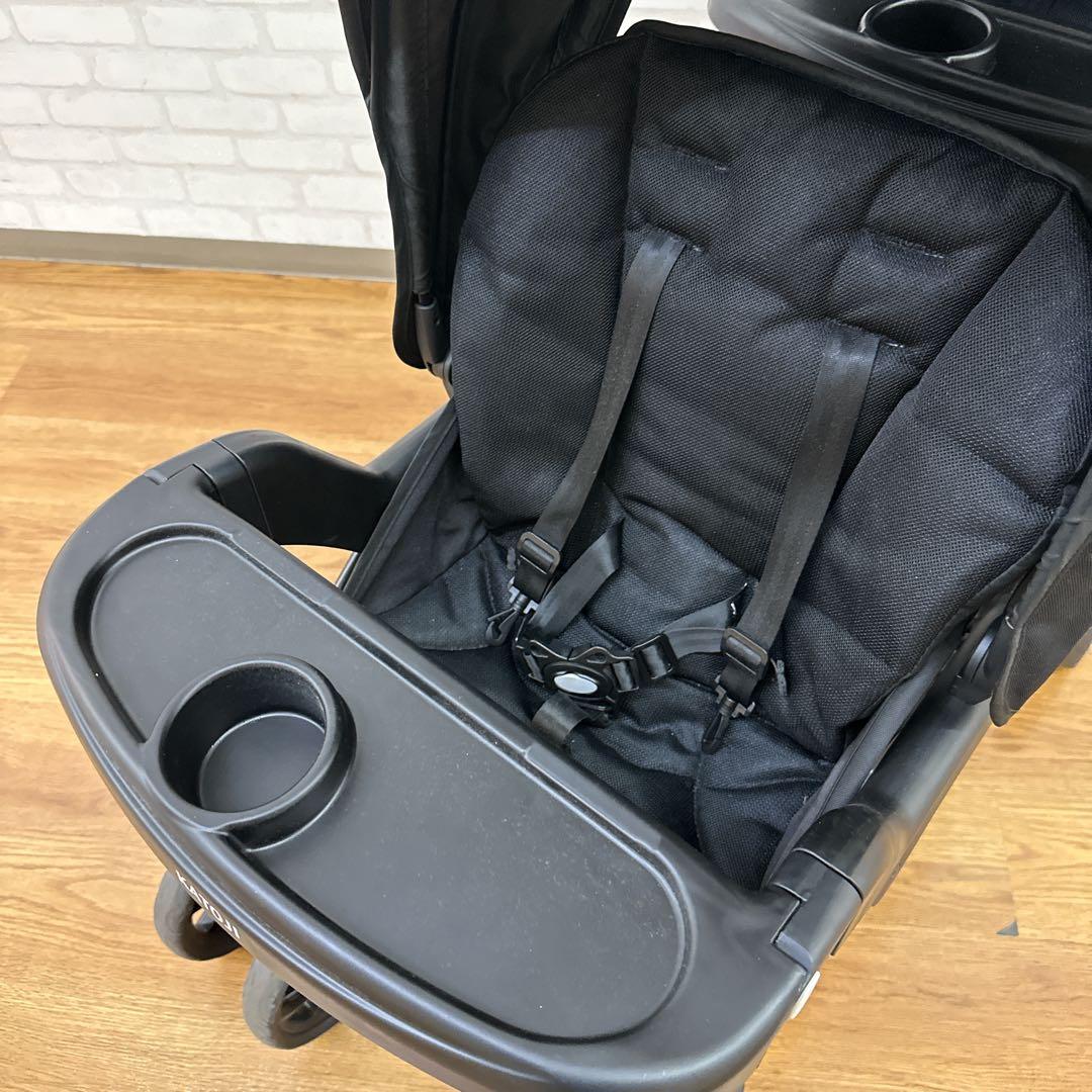 KATOJI 二人でゴーDX ブラック 2人乗りベビーカー