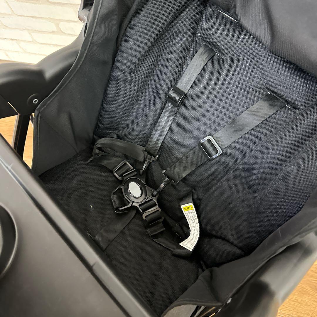 KATOJI 二人でゴーDX ブラック 2人乗りベビーカー