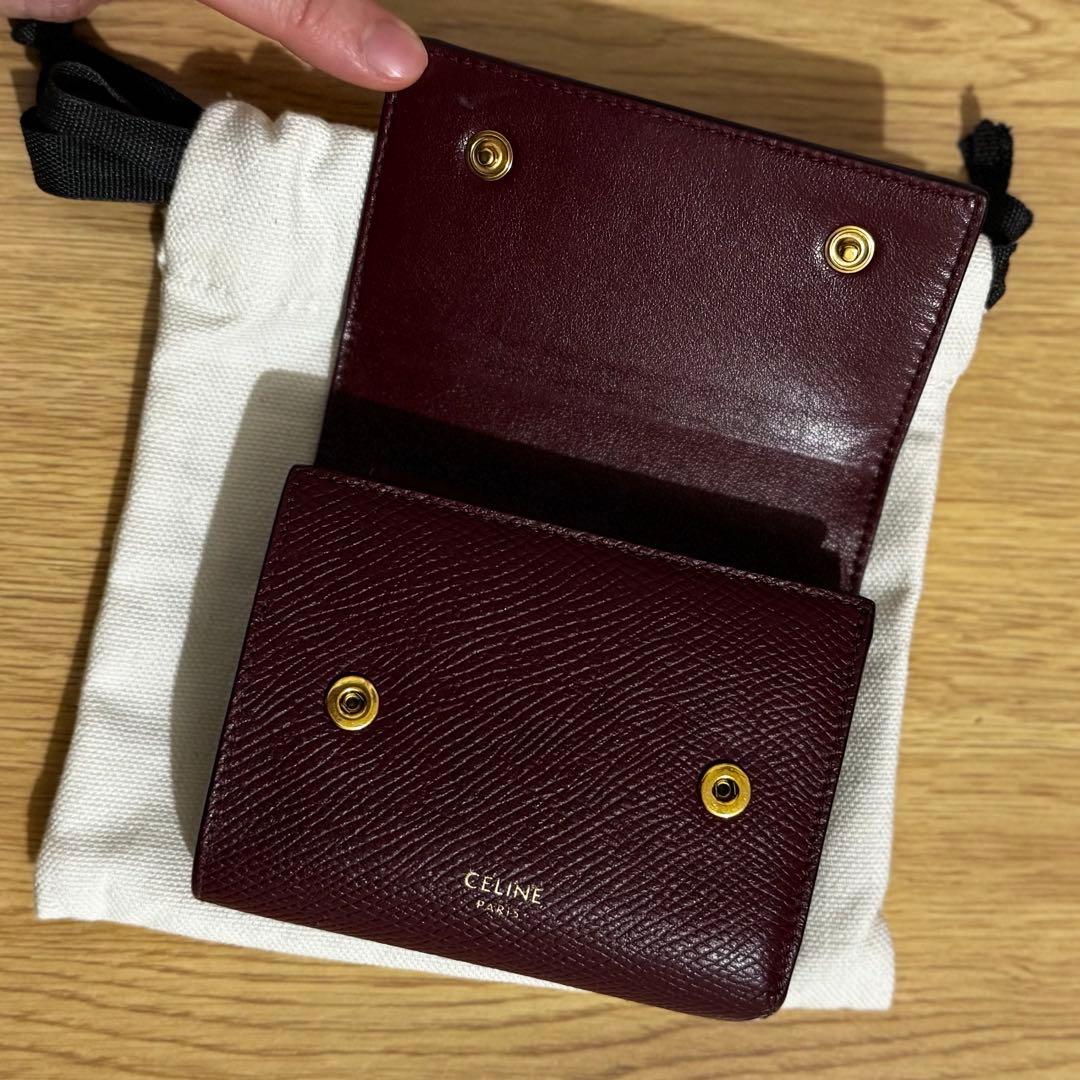 CELINE スモール トリフォールドウォレット