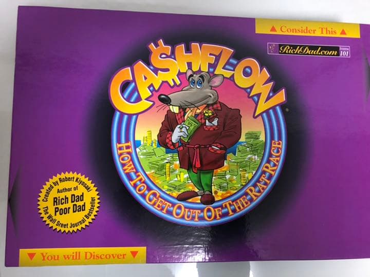 ロバート・キヨサキ　キャッシュフローゲーム 101　英語版　zaking