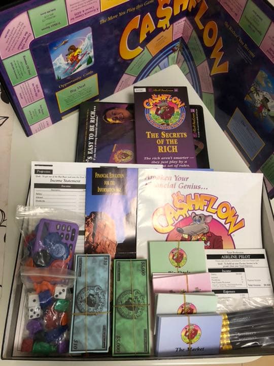 ロバート・キヨサキ　キャッシュフローゲーム 101　英語版　zaking