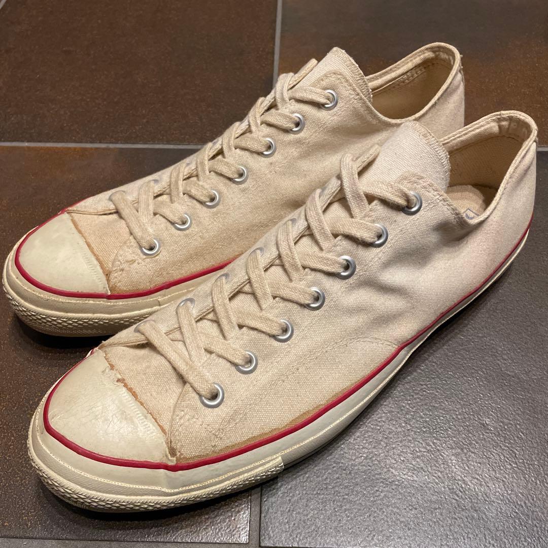 ラ*ス様 70年代　オリジナル　三つ星チャックテイラー　13 1/2