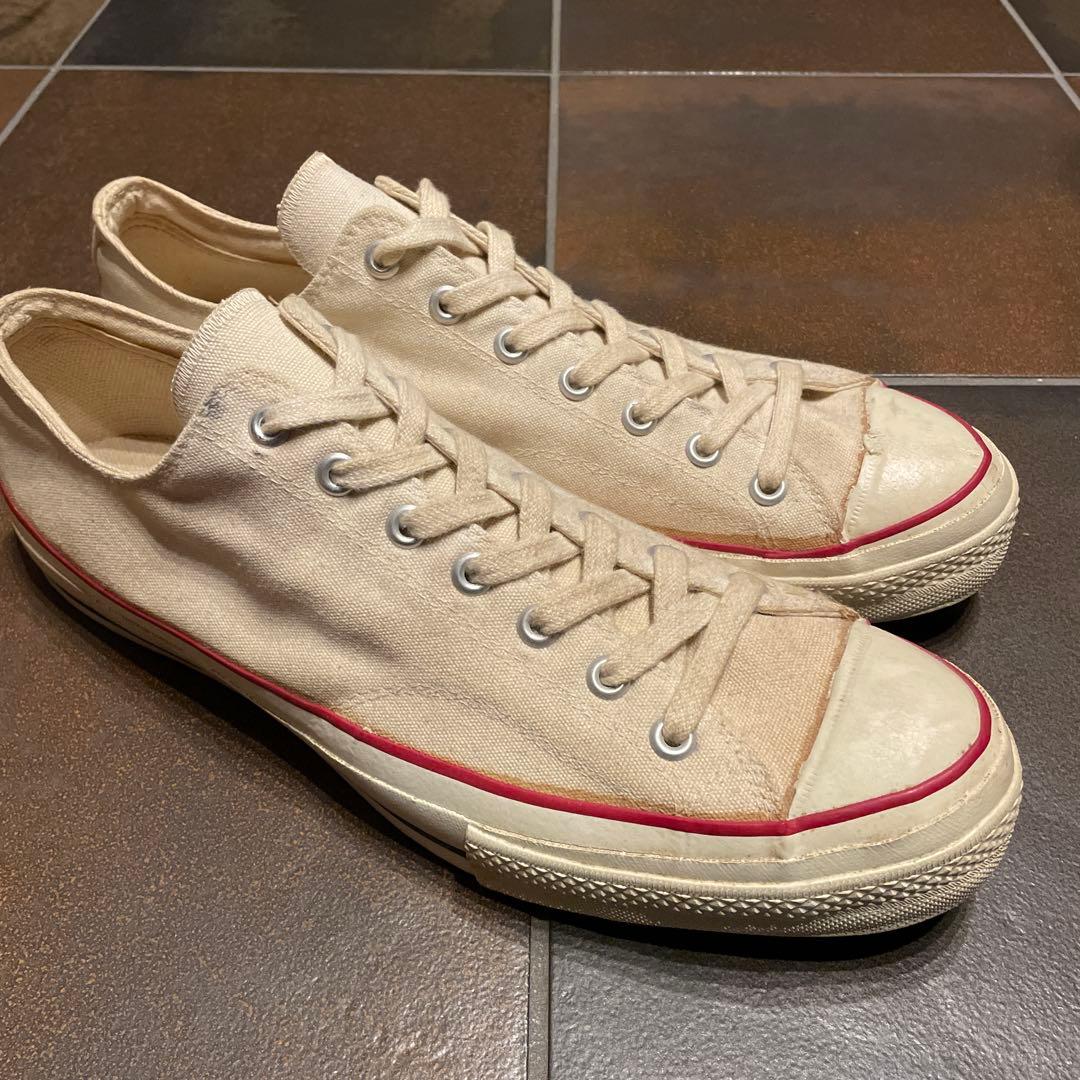 ラ*ス様 70年代　オリジナル　三つ星チャックテイラー　13 1/2