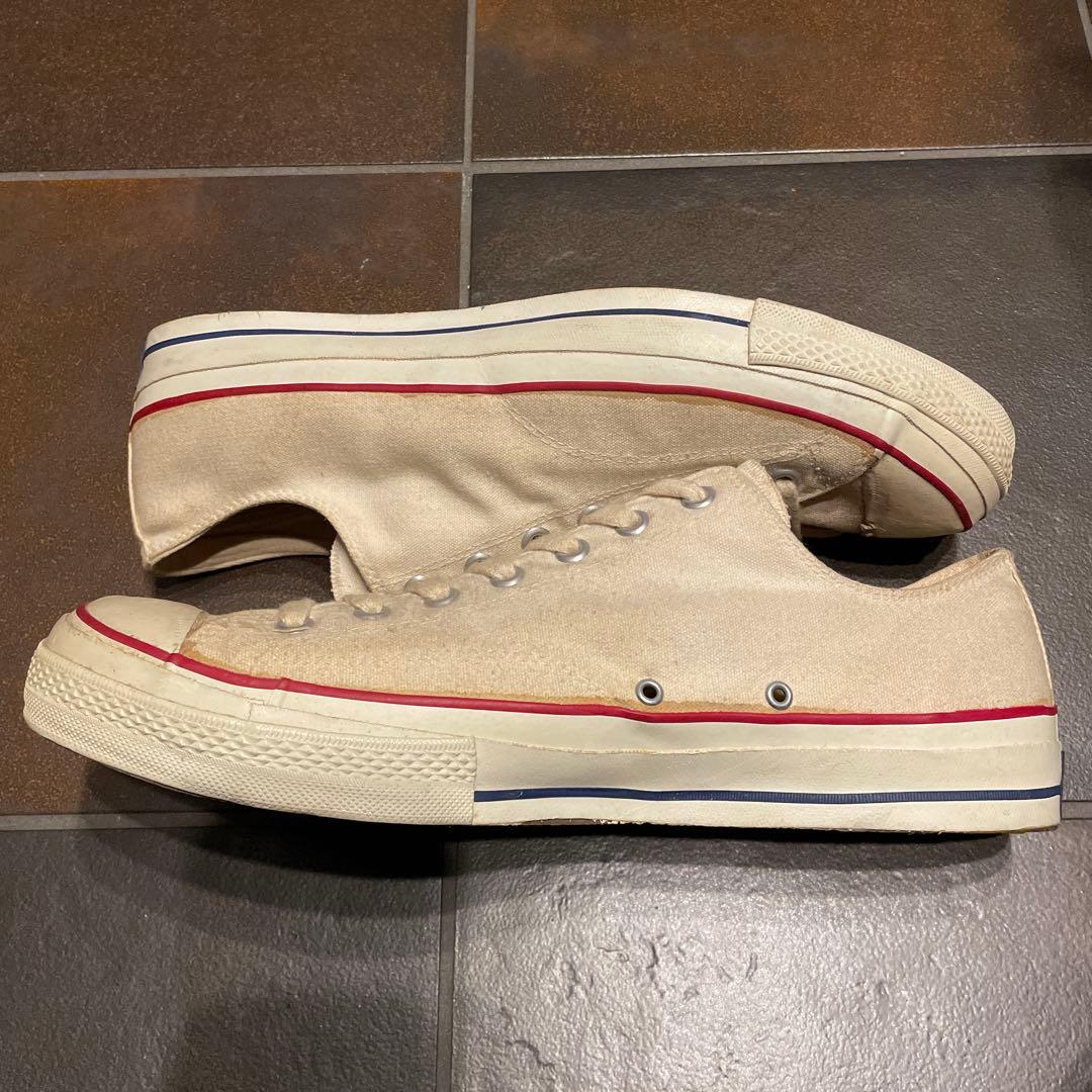 ラ*ス様 70年代　オリジナル　三つ星チャックテイラー　13 1/2