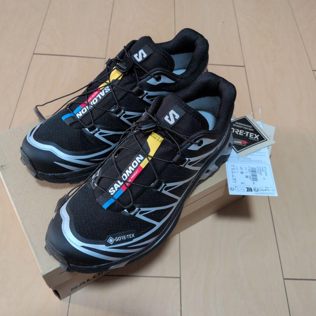 SALOMON XT-6 GTX　黒　25cm