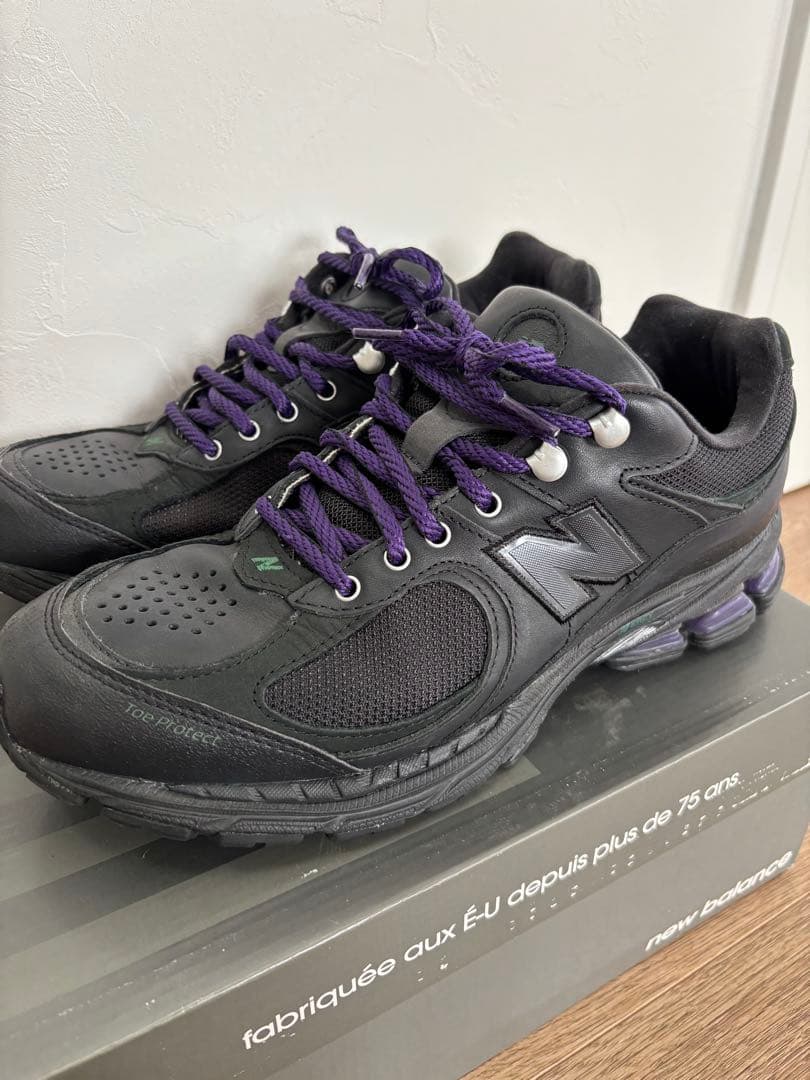 New Balance 2002R 29センチブラック/パープル