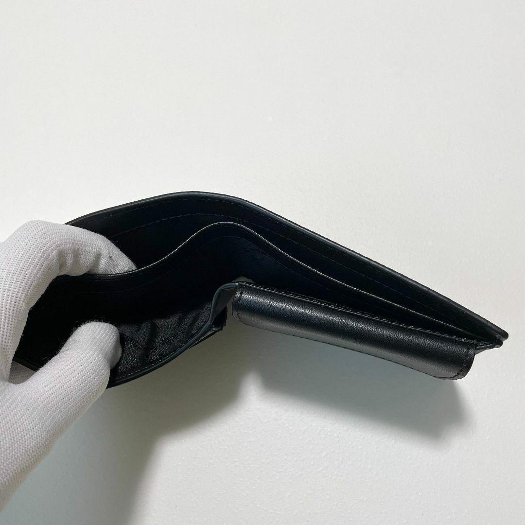 マイケルコース 折り財布 ウォレット 二つ折り シグネチャー メンズ ブラック