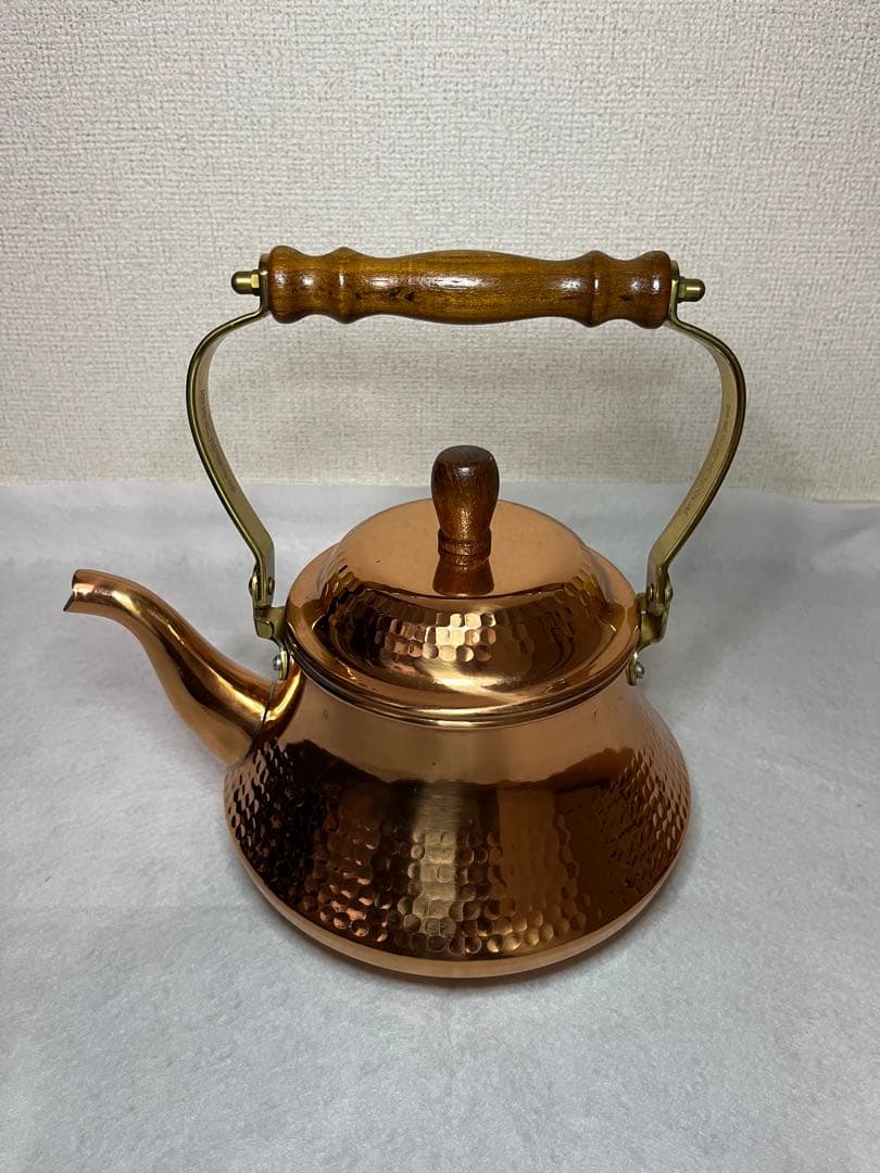 島本製作所　銅製やかん