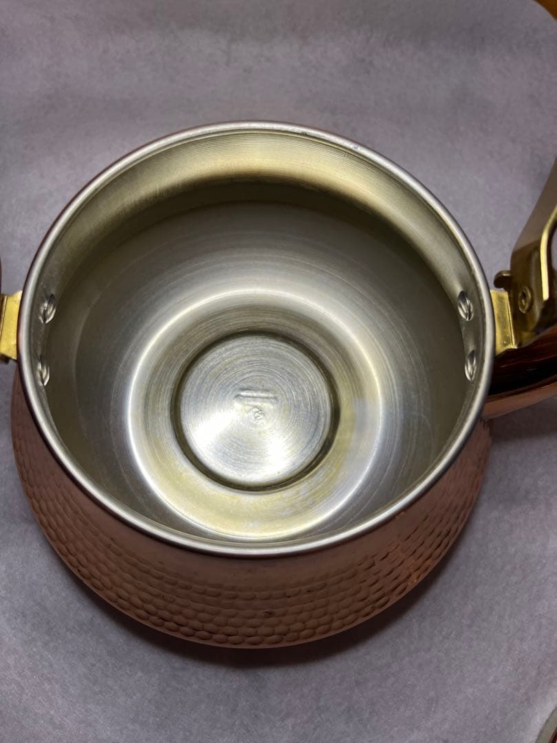 島本製作所　銅製やかん