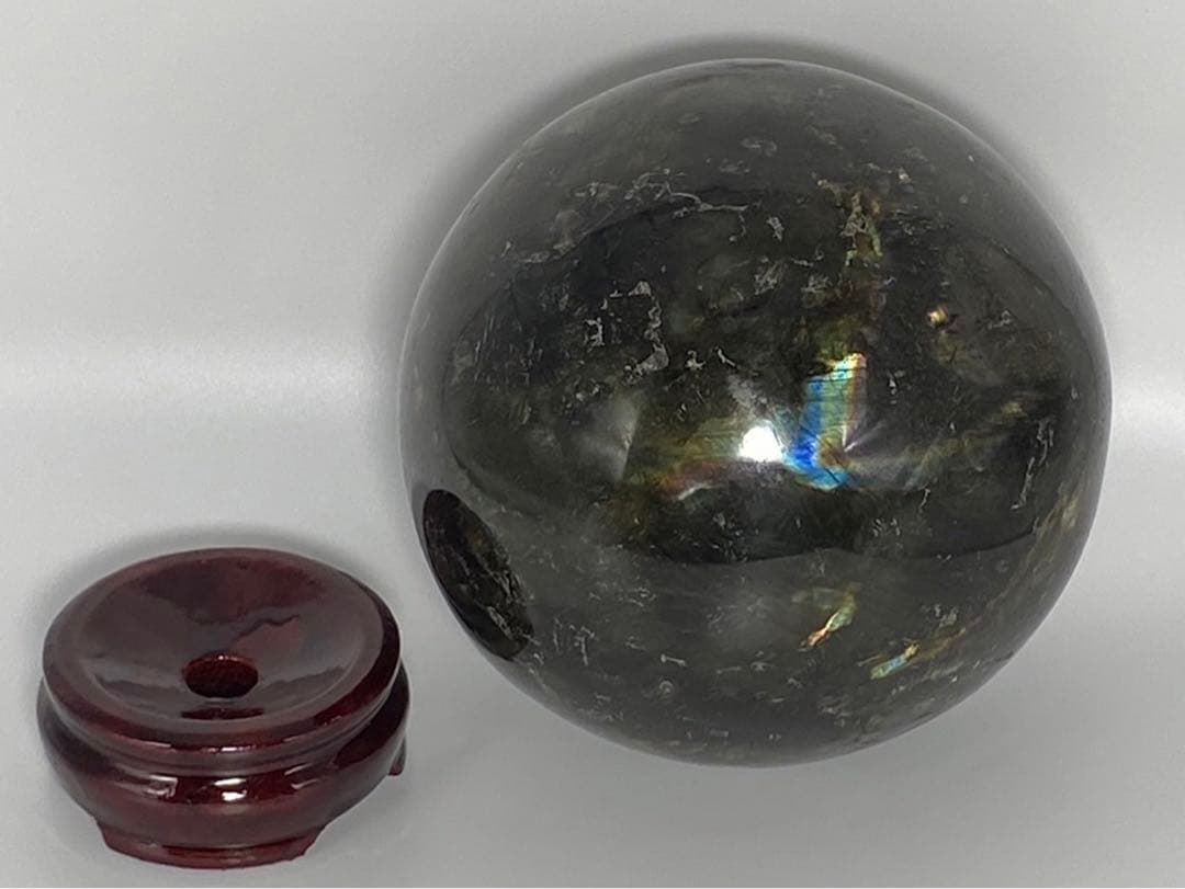 ラブラドライト 丸玉(99mm/1.5kg)