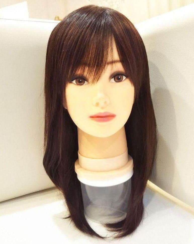 レミー人毛100%ウィッグ総手植え地肌✨艶髪！泉里香❣️プレミアム 美人ロング✨