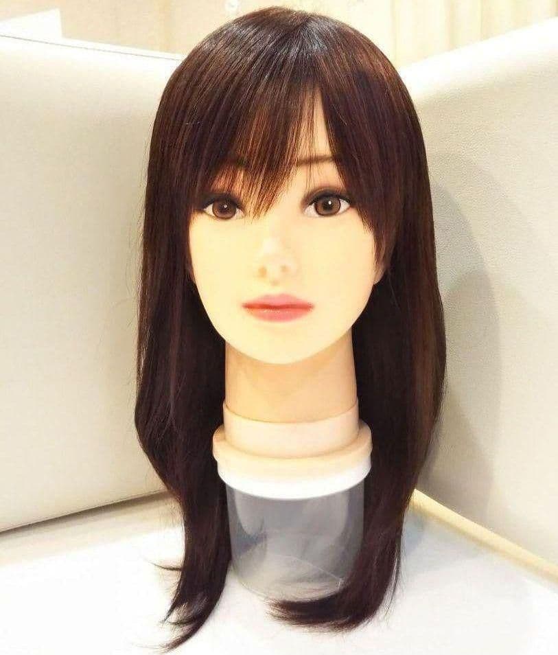 レミー人毛100%ウィッグ総手植え地肌✨艶髪！泉里香❣️プレミアム 美人ロング✨