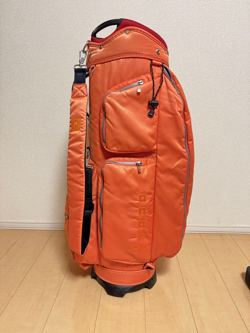 オノフナイロンツイル キャディバッグ OB0424 オレンジ