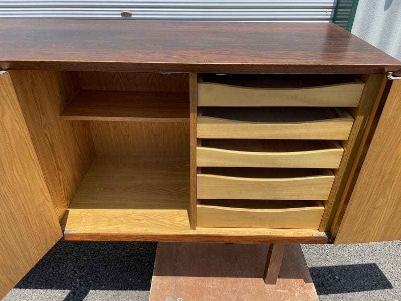 アンティーク　テーブル　サイドボード　ヴィンテージ　引出　収納