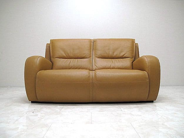 【展示品】カリモク　ドマーニ「エクセルライフ」最高峰総革2人掛けソファ