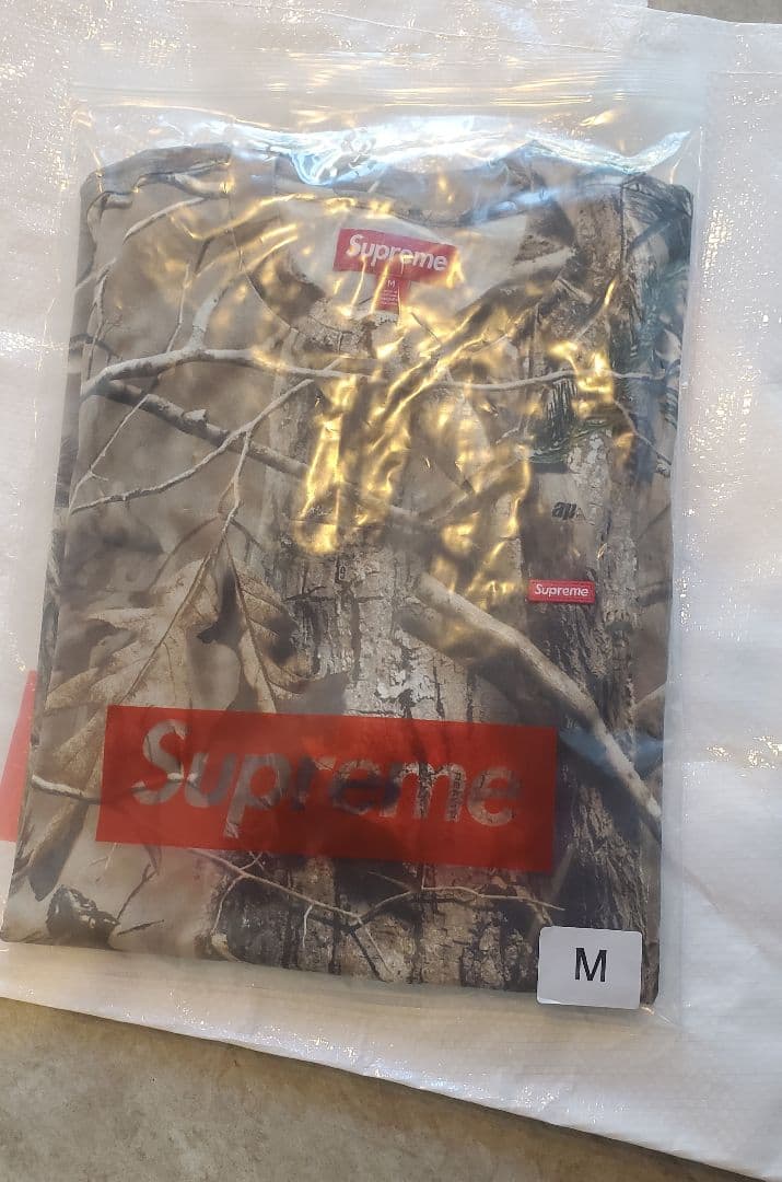 トップス Supreme Small Box L/S Tee realtree camo