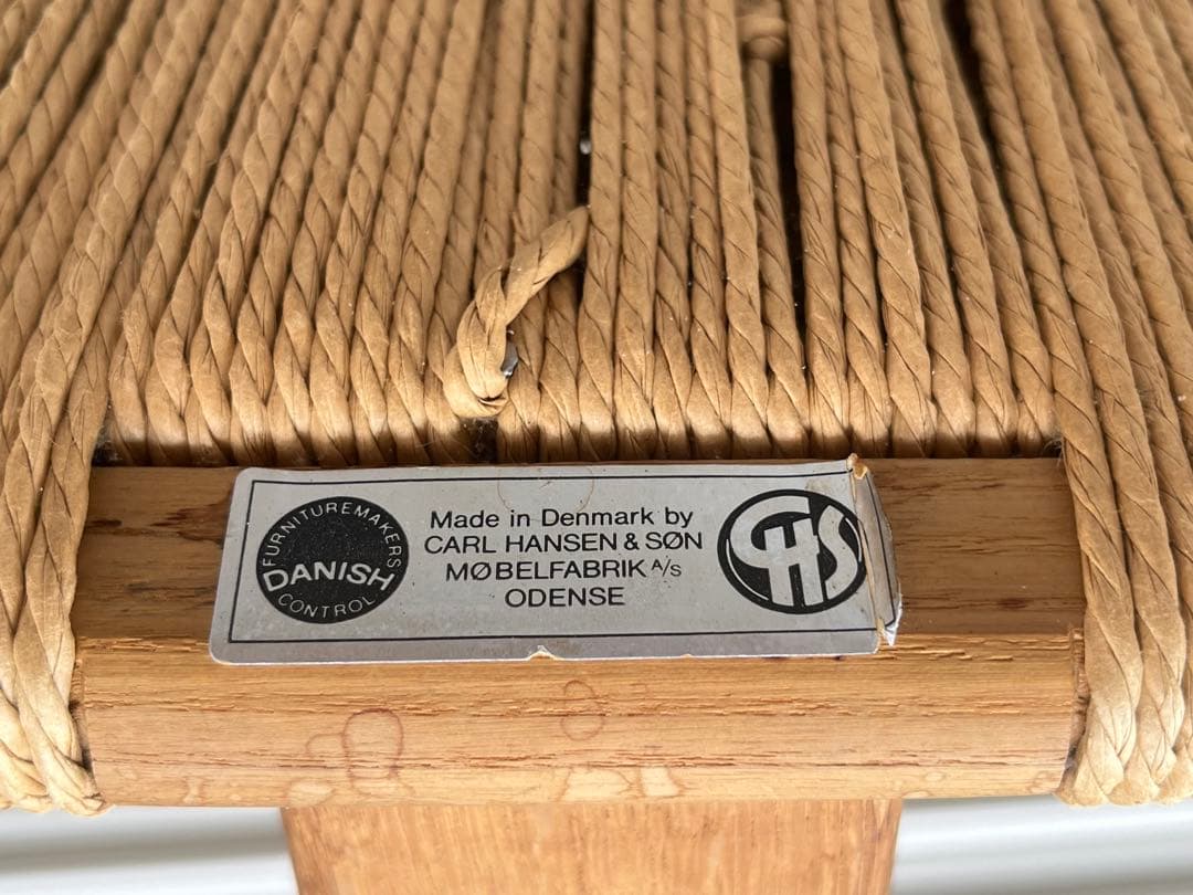 正規品 70年代 ODENSE カール・ハンセン＆サン Yチェア CH24オーク