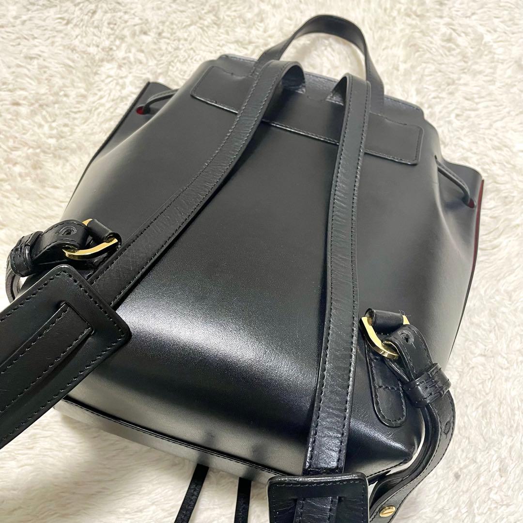 美品 Mansur Gavriel マンサー ガブリエル フラップレザーリュック