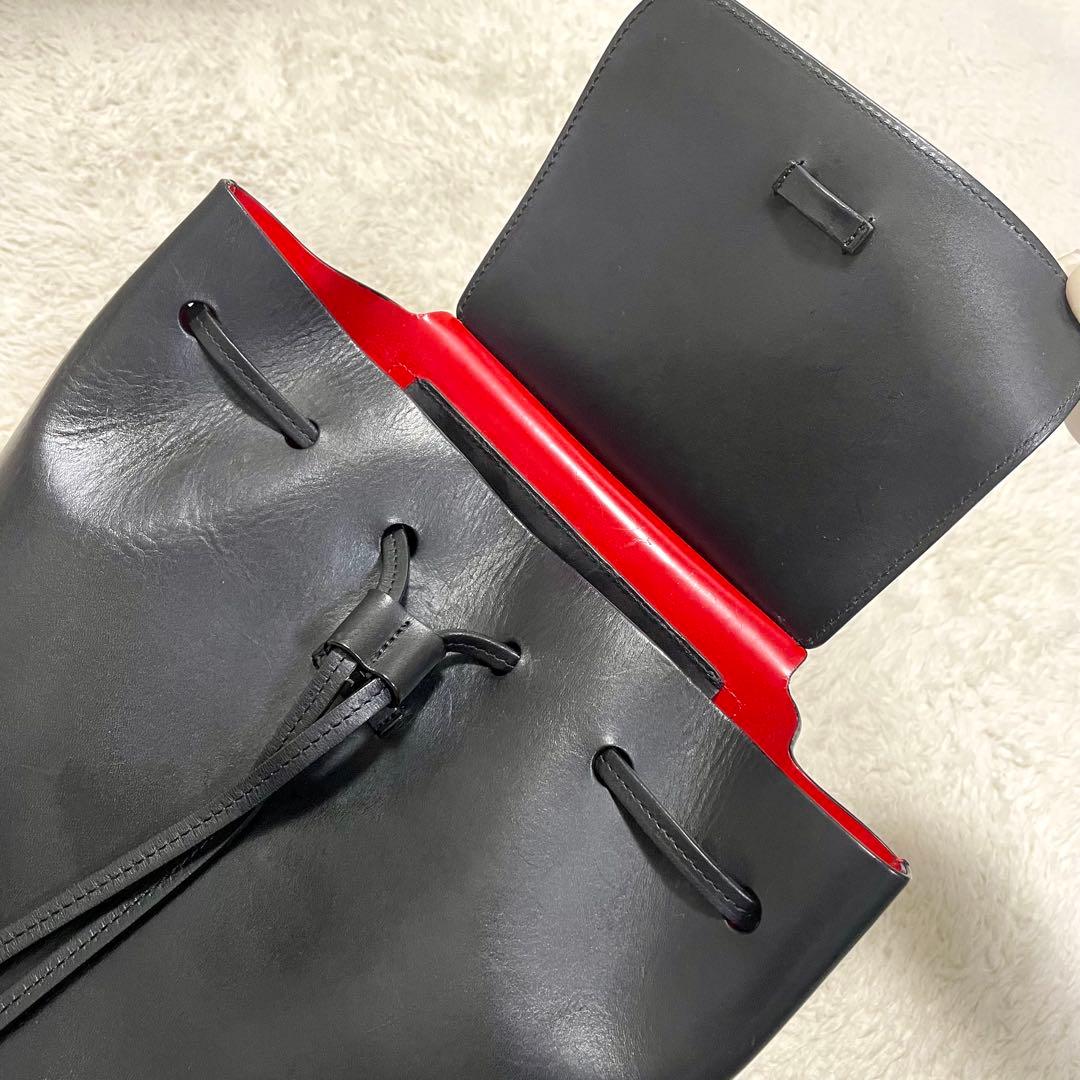 美品 Mansur Gavriel マンサー ガブリエル フラップレザーリュック