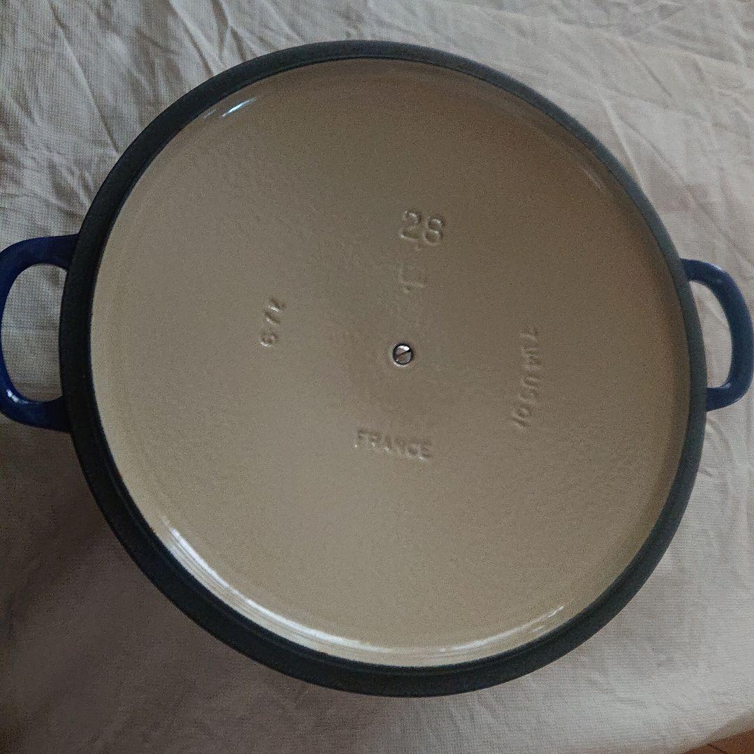 ル・クルーゼ 28cm エレクトリックブルー