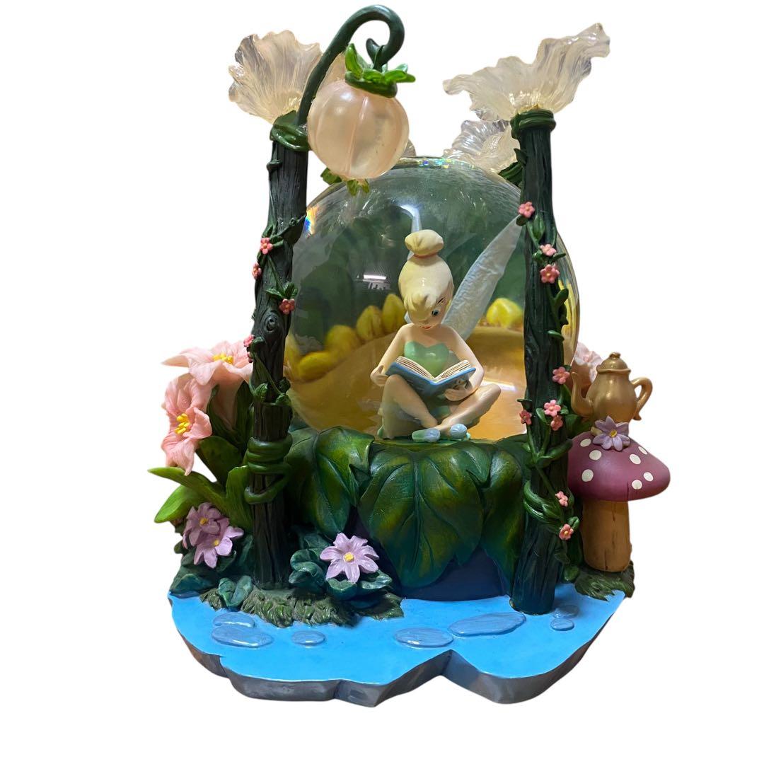 希少　ディズニー　ティンカーベル　オルゴール　置物