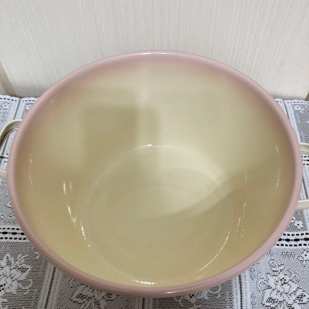 イマン　ダイアナローズ　アンティークキャセロール