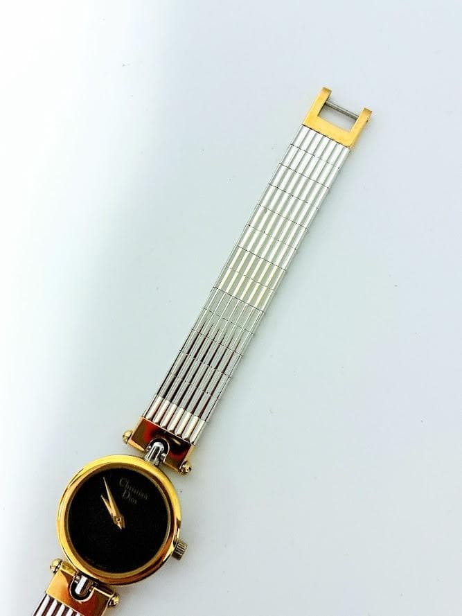 美品 Christian Dior 箱付き ブレスレットウォッチ 3025