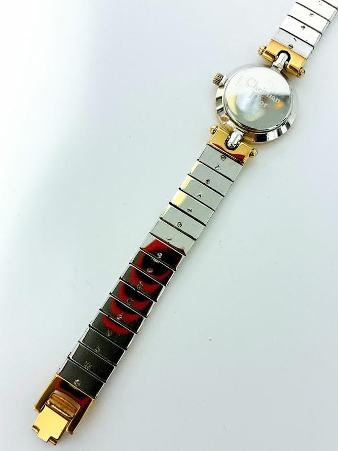 美品 Christian Dior 箱付き ブレスレットウォッチ 3025