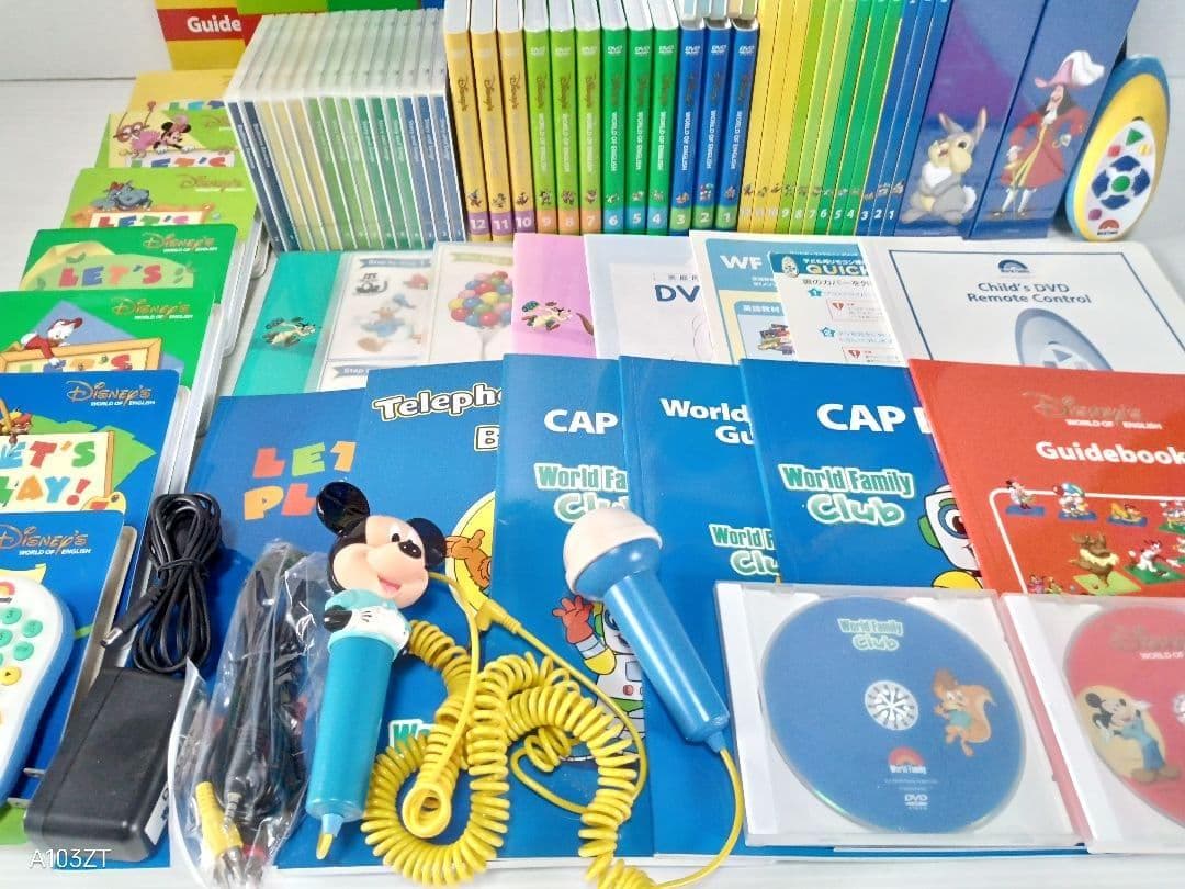 2018年 未開封多数 新子役 ストレートプレイDVD ディズニー英語 DWE