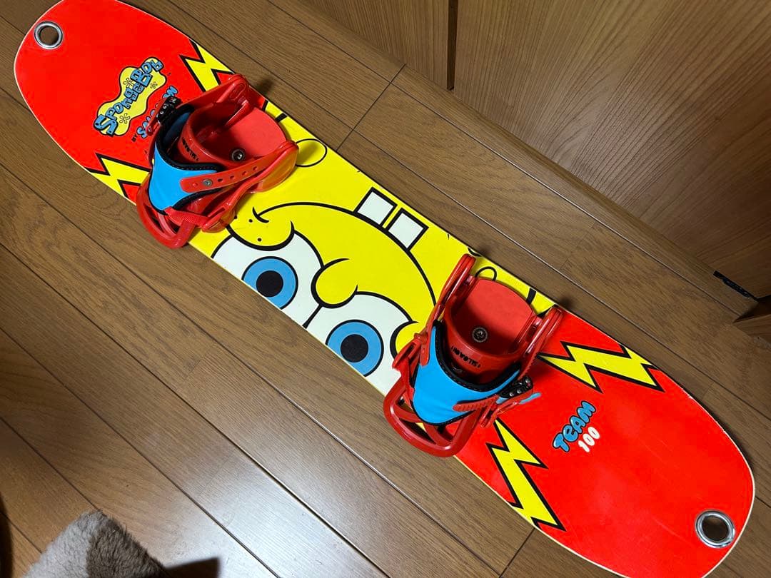 【ta】SALOMON キッズ用スノーボード100センチ！