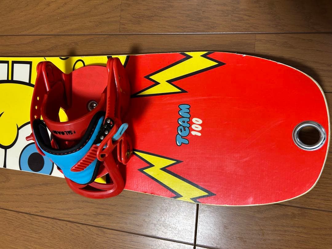 【ta】SALOMON キッズ用スノーボード100センチ！