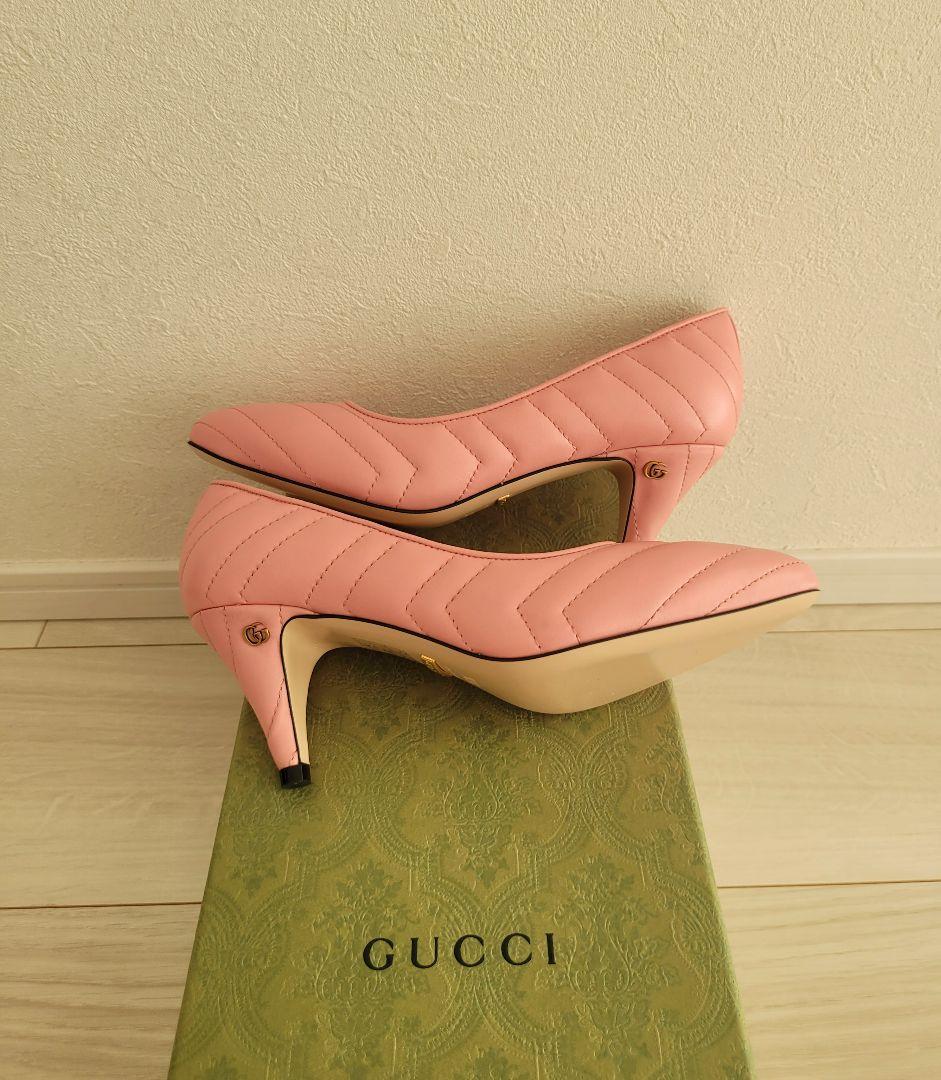 GUCCI ピンク パンプス