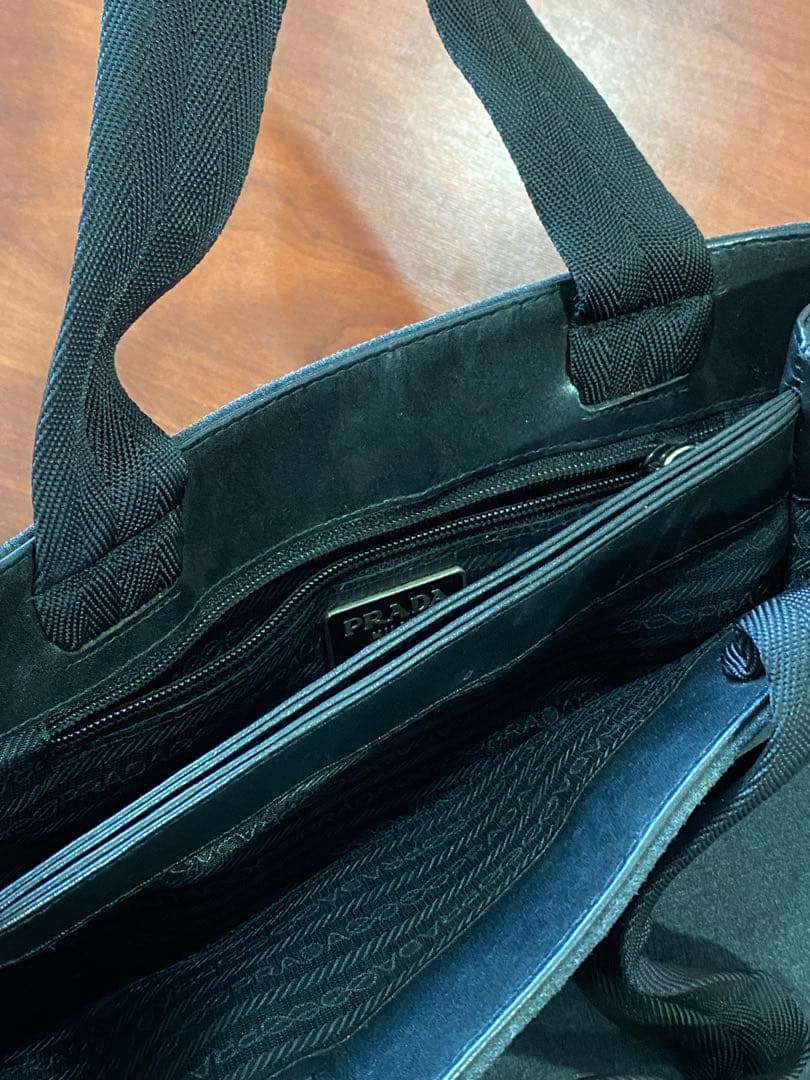 しげさん様 プラダ スポーツ トートバッグ グレー