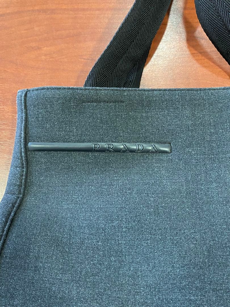 しげさん様 プラダ スポーツ トートバッグ グレー