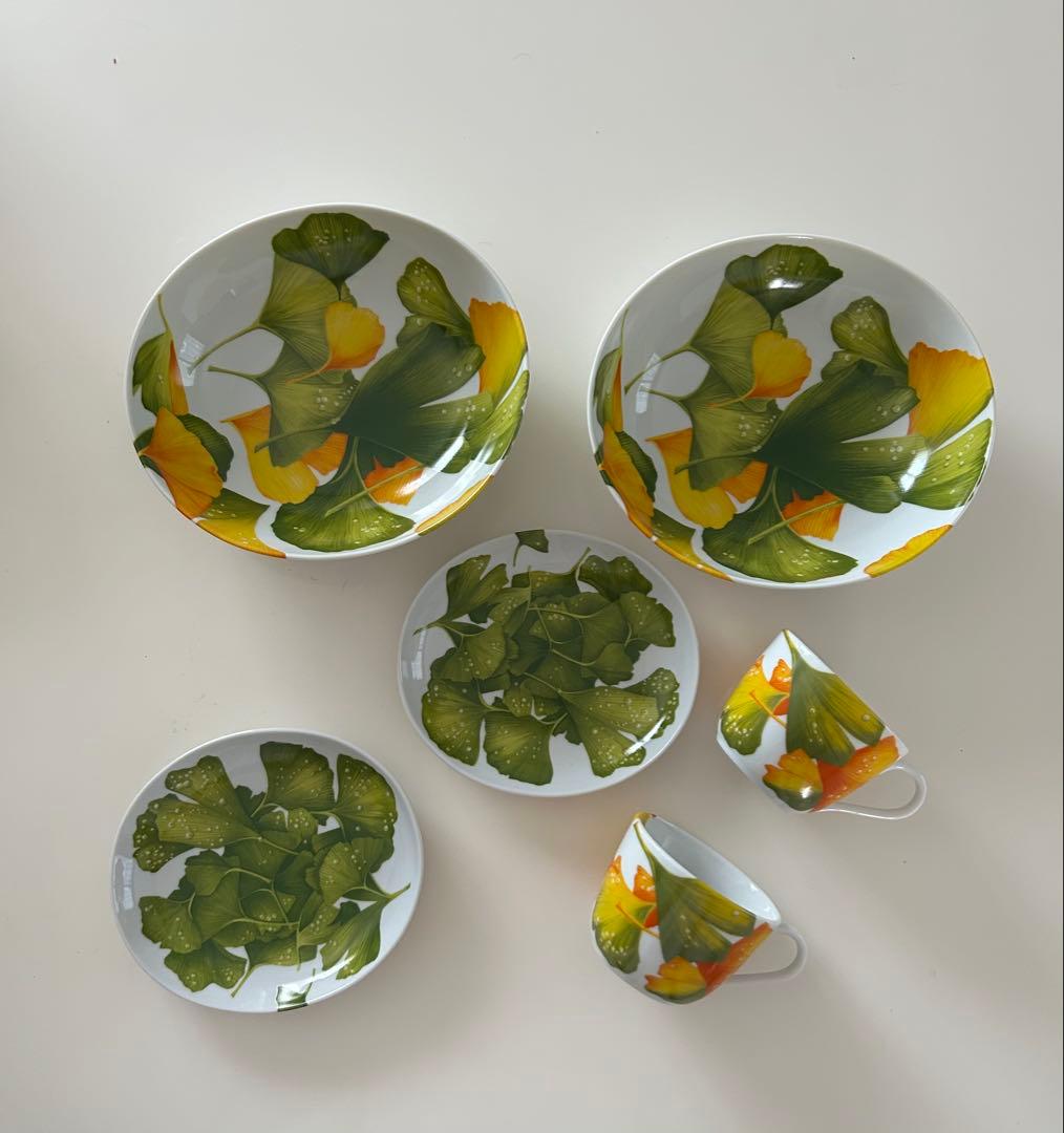 TAITU オーバルプレートとカップ　ペアセット